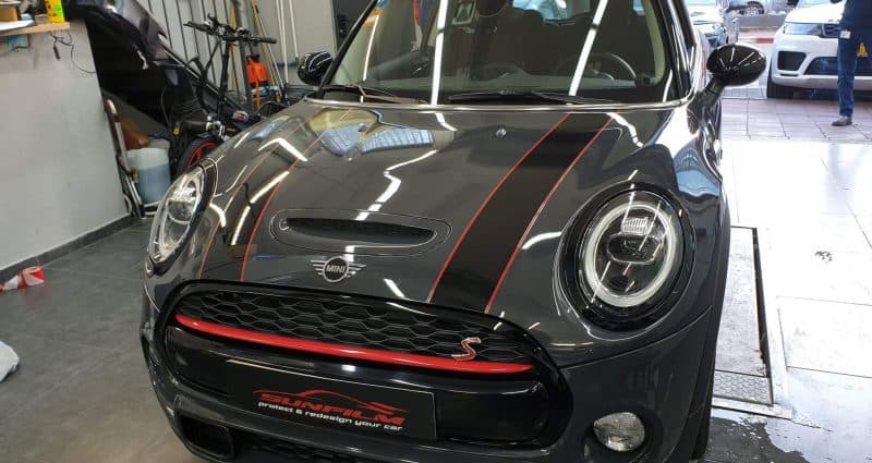 הדבקת פסים krfc ספורט jcw